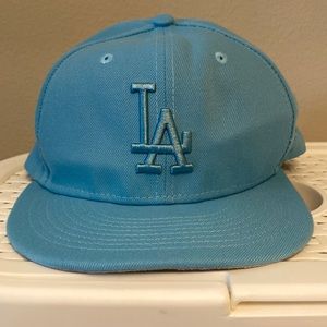 2023 Dodgers New Era Light Blue SnapBack hat